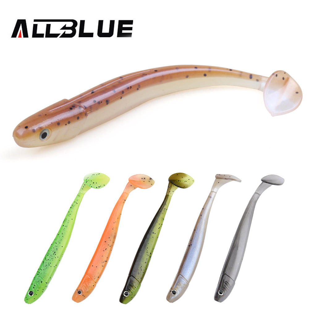 Fishing Lure Soft Plastic - ALLBLUE Nuevo Señuelo Suave Artificial Vivid