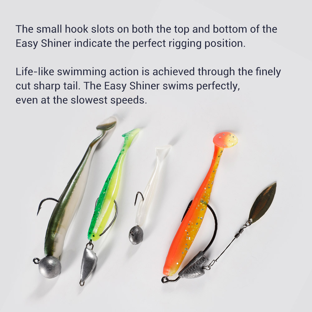 Noeby Easy Shiner-señuelo suav - Fishing Lure Soft Plastic reseña y precio