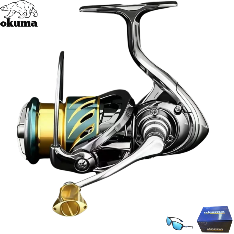 Carrete de Pesca Giratorio OKU - Kastking Reel Zephyr reseña y precio