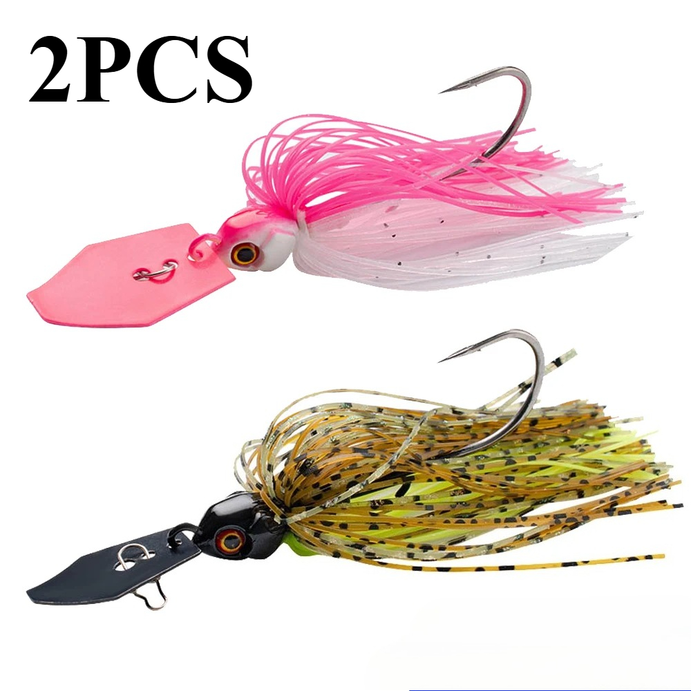 2 señuelos giratorios de pesca - Fishing Lure Blade Bait reseña y precio